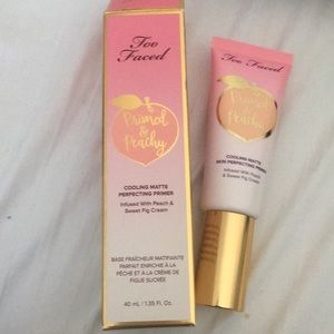 TOO FACED primed and peachy cooling matte primer